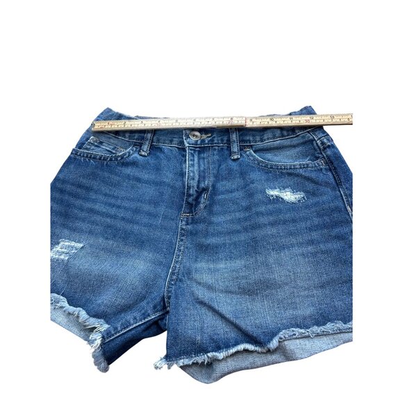Place Kids Distressed Denim Shorts Size 12 Blue - Picture 7 of 8